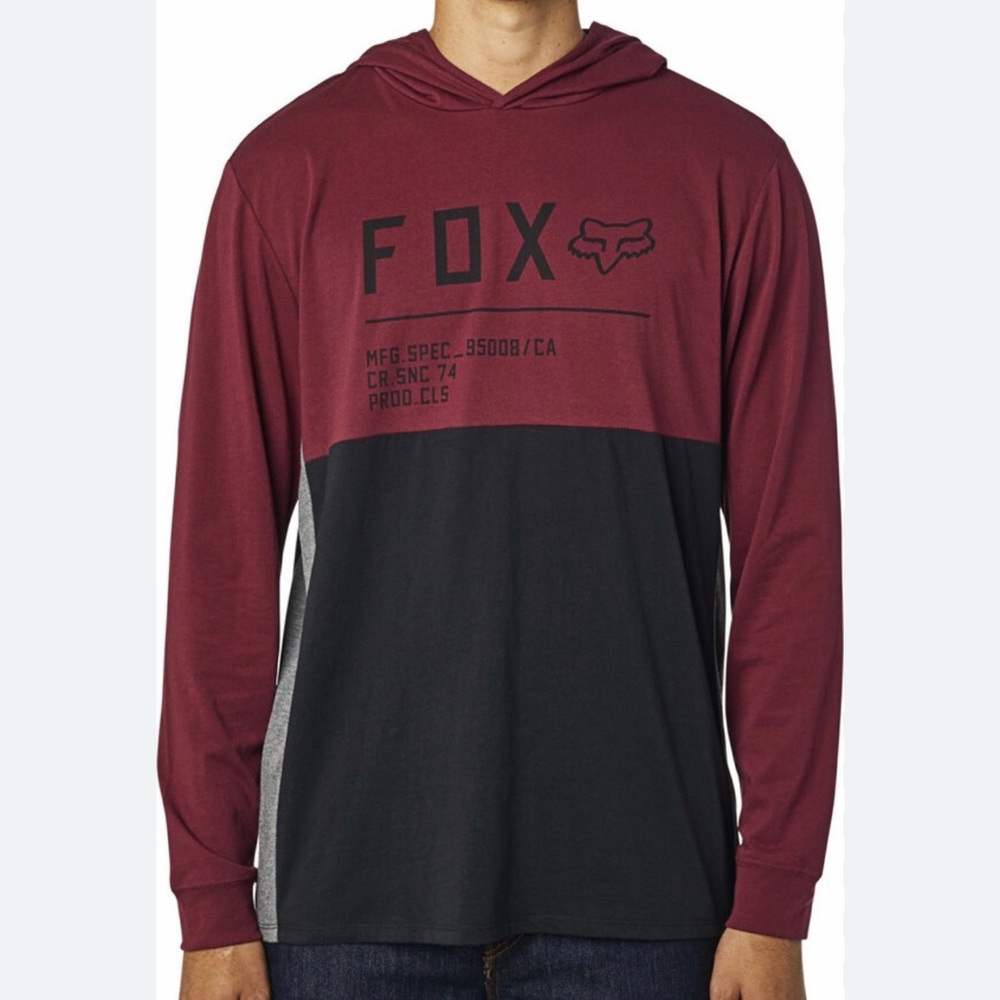 FOX Racing Non-Stop Hooded Long-Sleeve Knit Men's Hoodie Size Large